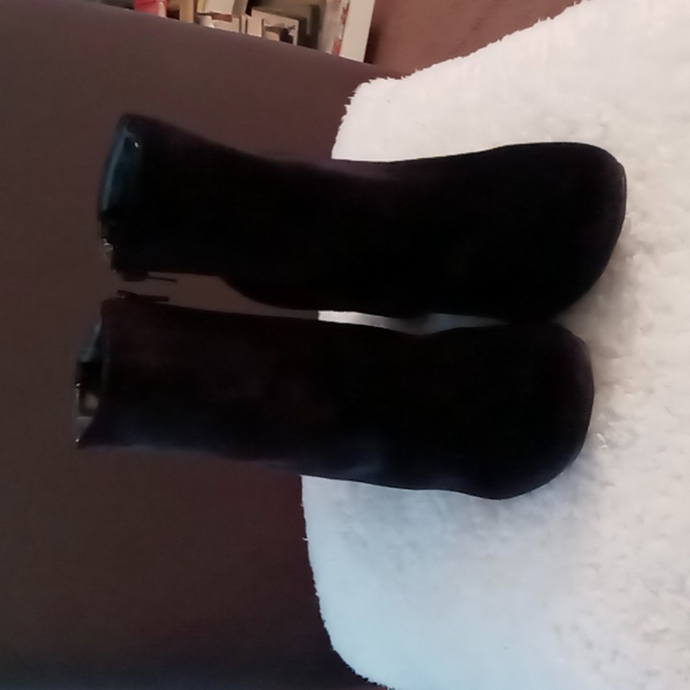 Velvet Ankle Boots
